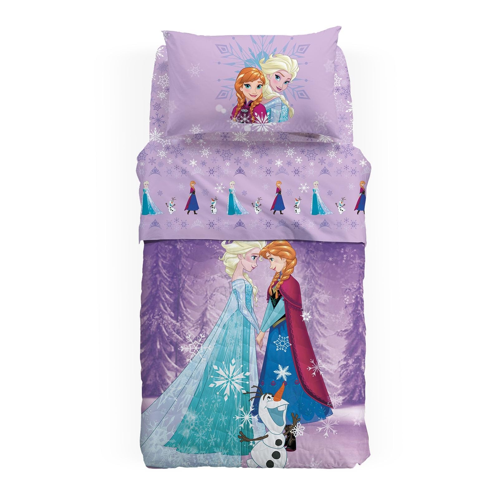 Copriletto Primaverile Frozen Love in Cotone