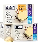 Vista 8 de HMR 800 Shake - Mezcla de reemplazo de comida Batido de chocolate en polvo para apoyar la pérdida de peso saludable 0.67 oz de proteína Fácil
