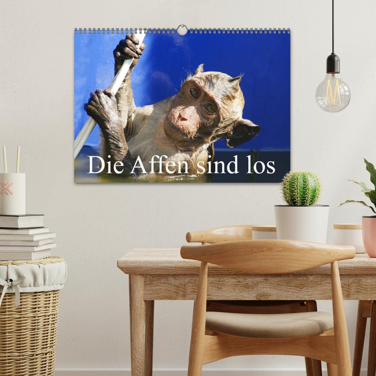 Die Affen sind los (Wandkalender 2025 DIN A3 quer), CALVENDO Monatskalender: Aufnahmen in Thailand und Borneo gemacht (CALVENDO Tiere)