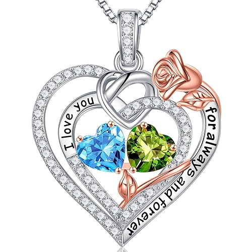 Iefil Christmas Gifts for Wife Women - 925 Sterling Silver