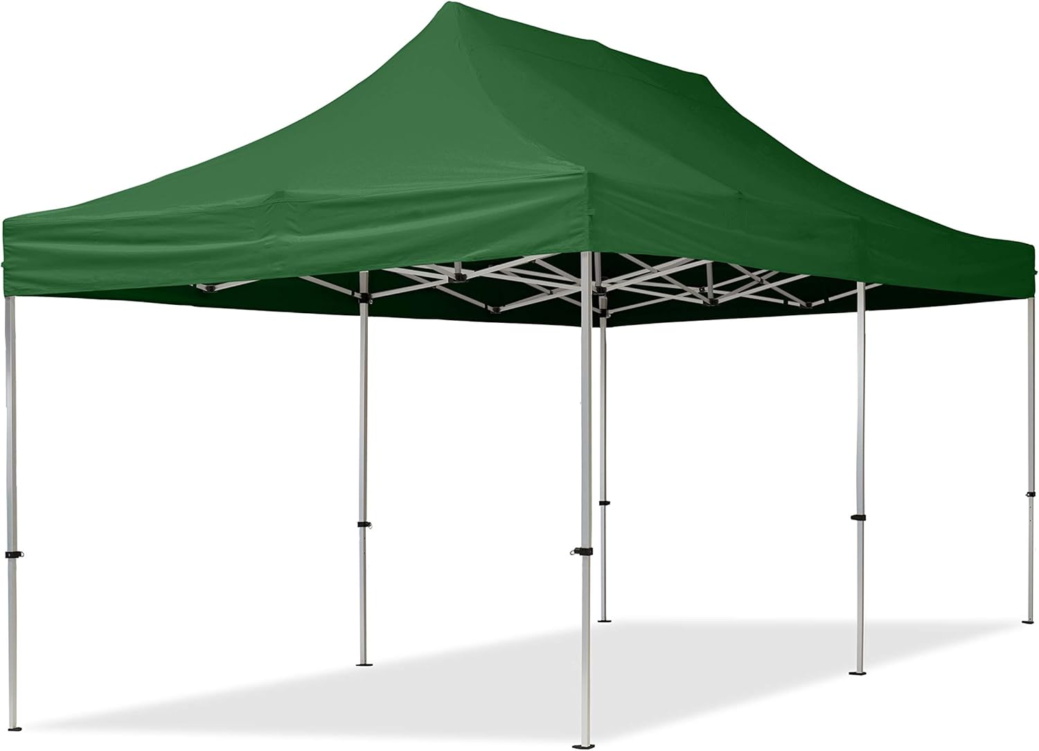 TOOLPORT 3x6m Folding Tent, green color, fully assembled