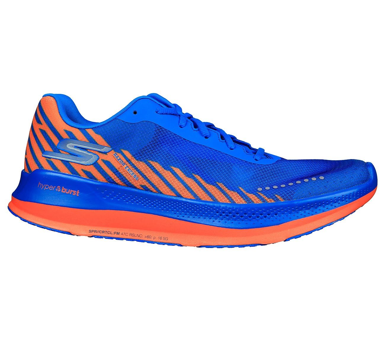 Skechers Go Run Razor Excess Casual Lace Up Mens Shoe Blue - 246004-BLOR (B0BFR48V5C) Amazon Price History, Amazon Price Tracker