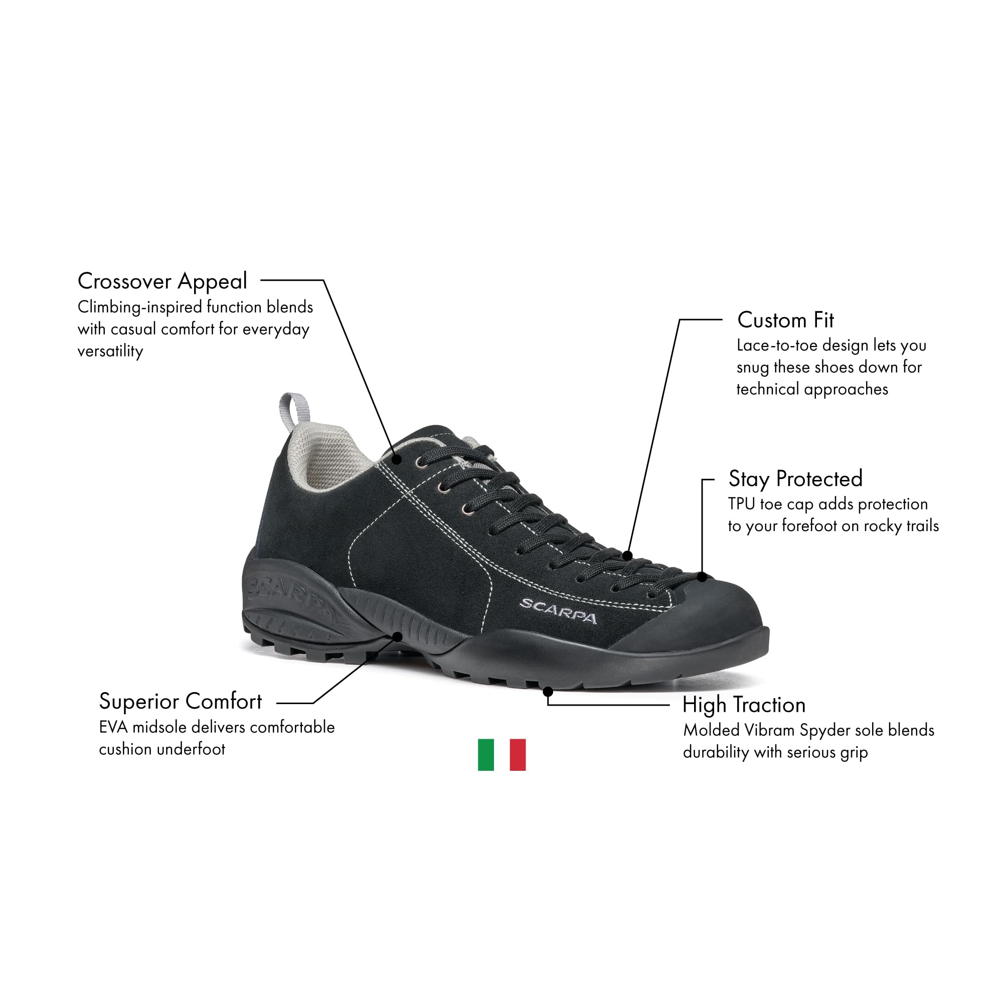 SCARPA Aspen GTX, tempo libero, viaggio e città