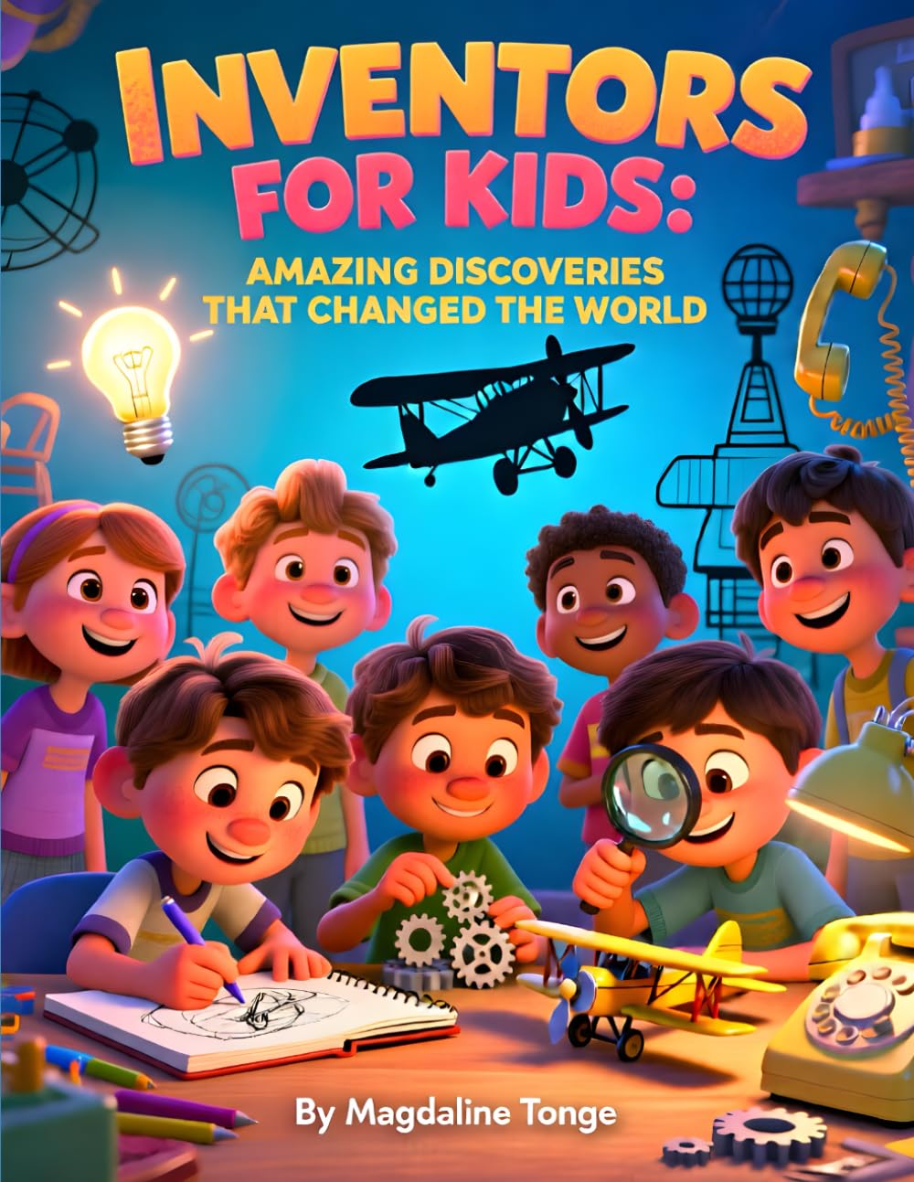 INVENTORS FOR KIDS: AMAZING DISCOVERIES THAT CHANGED THE WORLD: Kids book about inventors, Famous inventions for children, STEM learning book for ... STEM, Inventors biography book for children