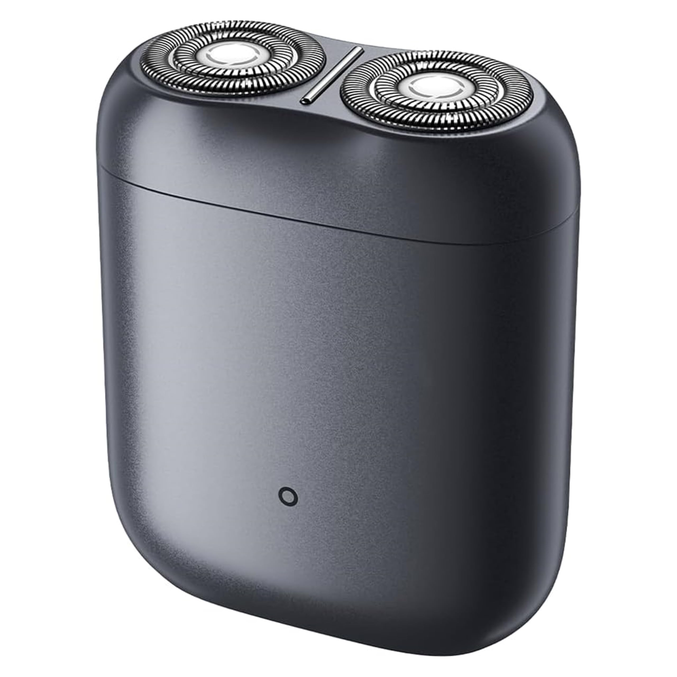 Xiaomi Rasoio elettrico S200, 2 lame rotanti, motore 8000 giri/min, avvio automatico Skin-Touch, impermeabile IPX7, ricarica rapida di tipo C, durata 60 minuti (grigio roccia lunare)