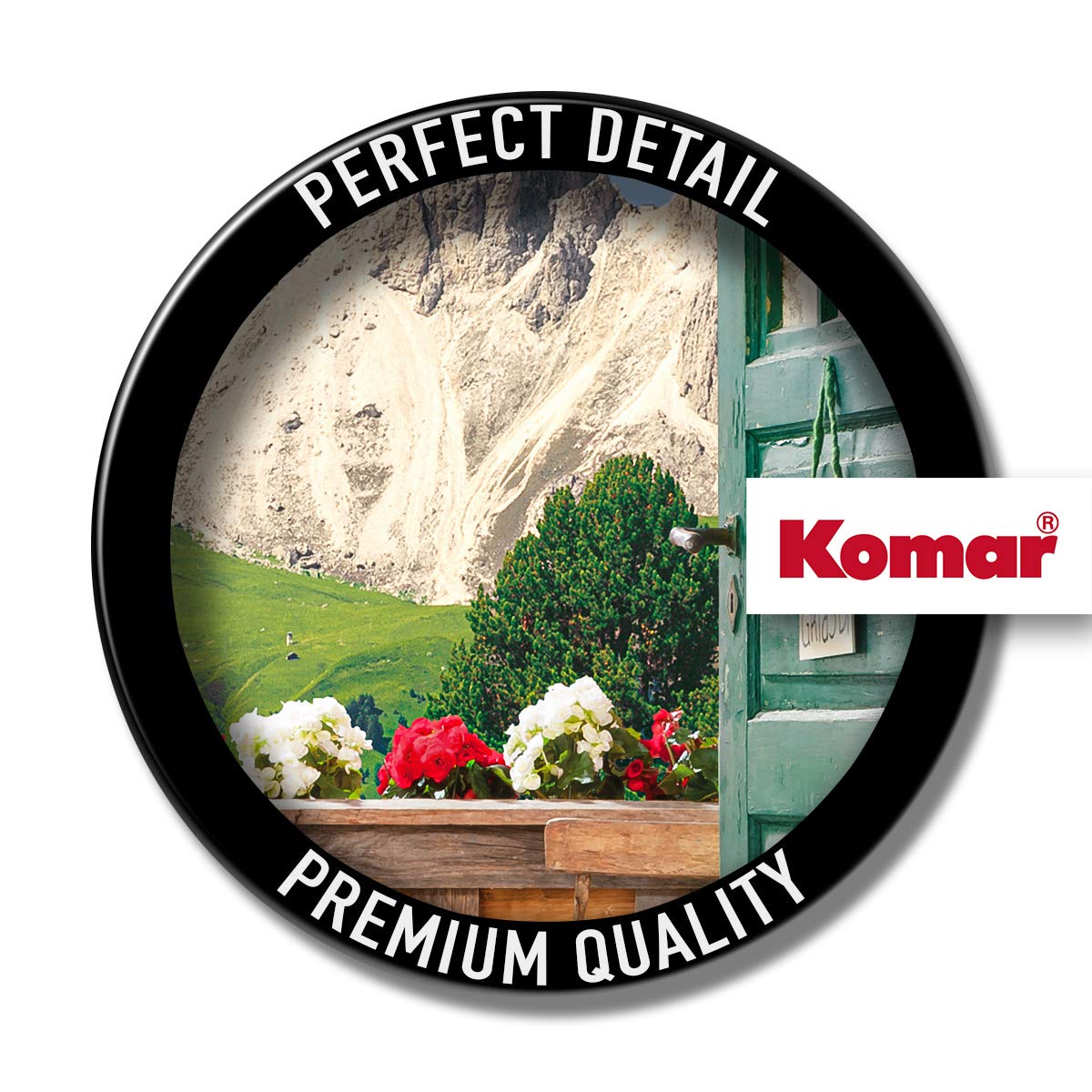 Komar Fototapeta DOLOMITI | 368 x 254 cm | tapeta, ściana, dekoracja, okładzina ścienna, obraz ścienny, dekoracja ścienna, czarodziejska górska, góra, krajobraz, natura | 8-955