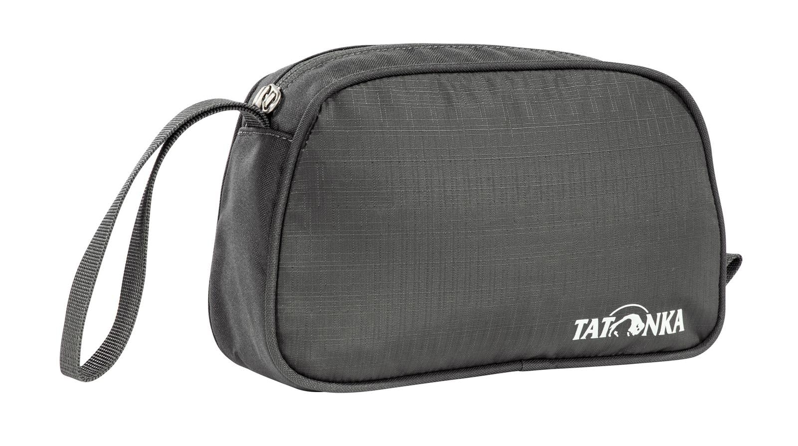 Tatonka Kosmetyczka One Day - torba na pranie z uchwytem do noszenia i wieloma małymi przegródkami wewnętrznymi - Titan Grey - 1,5 litra - 23 x 13 x 8 cm