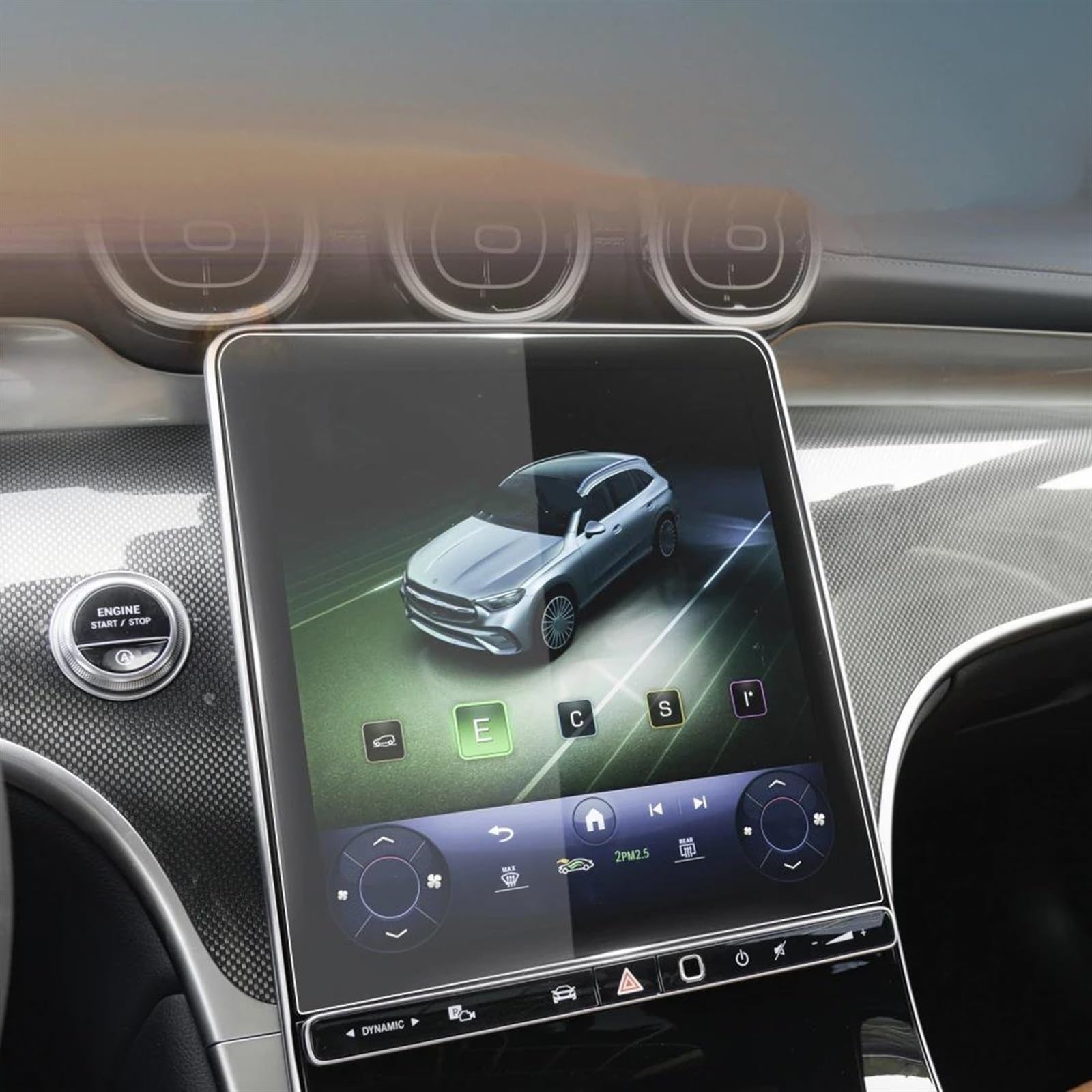 Ochraniacz ekranu ze szkła hartowanego Carplay do GLC 2023 wodoodporny