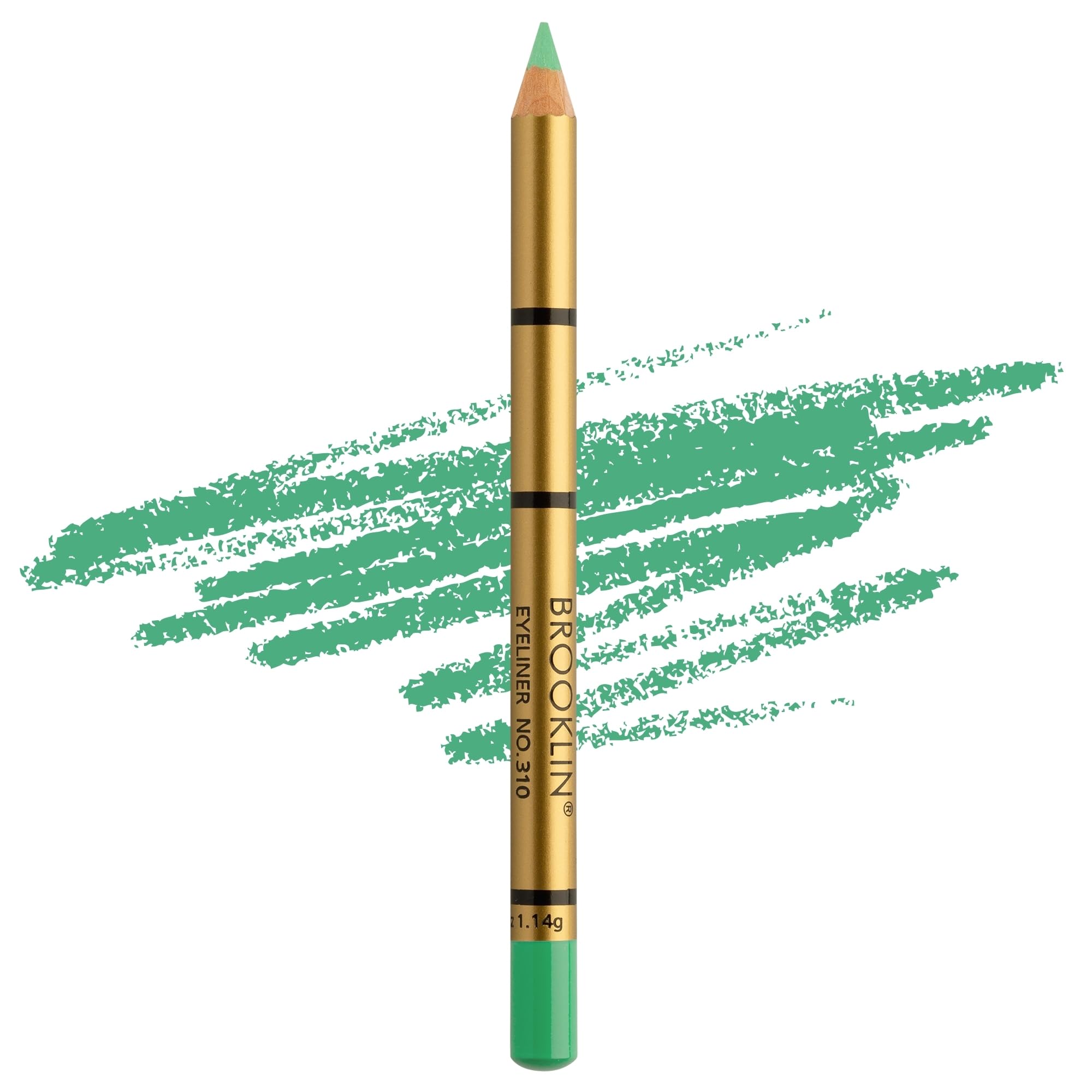 IMPALA | Waterproof Eyeliner Cyber ​​Pencil color 310 light green matte | EYELINER WATERPROOF | Eye eyeliner with creamy and soft texture | Easy application | Long duration