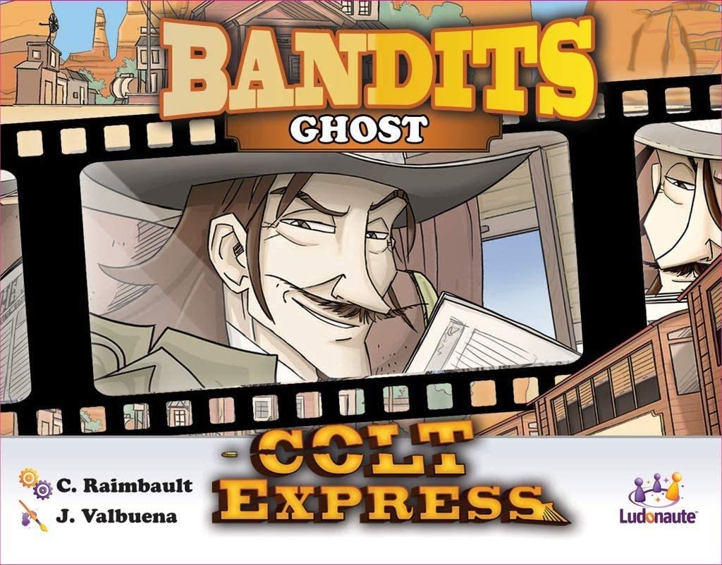 Asmodee Ludonaute COLT09, Colt Express Bandit Pack: Ghost Expansion Toy, Multicolor