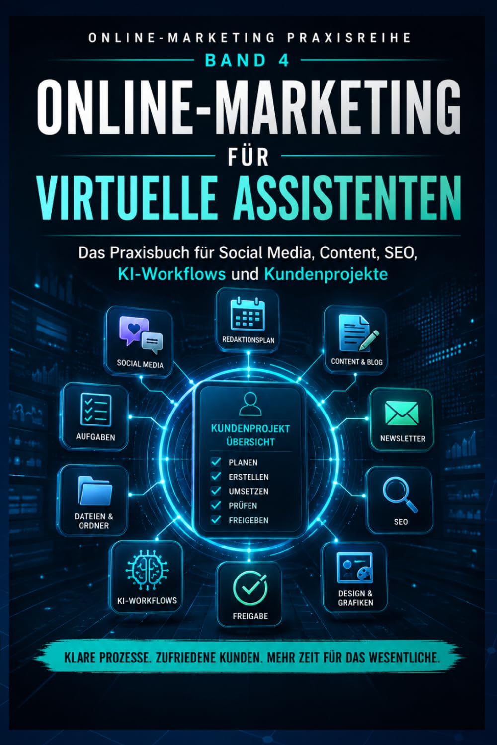 Online-Marketing für Virtuelle Assistenten: Das Praxisbuch für Social Media, Content, SEO, KI-Workflows und Kundenprojekte (Online-Marketing Praxisreihe)