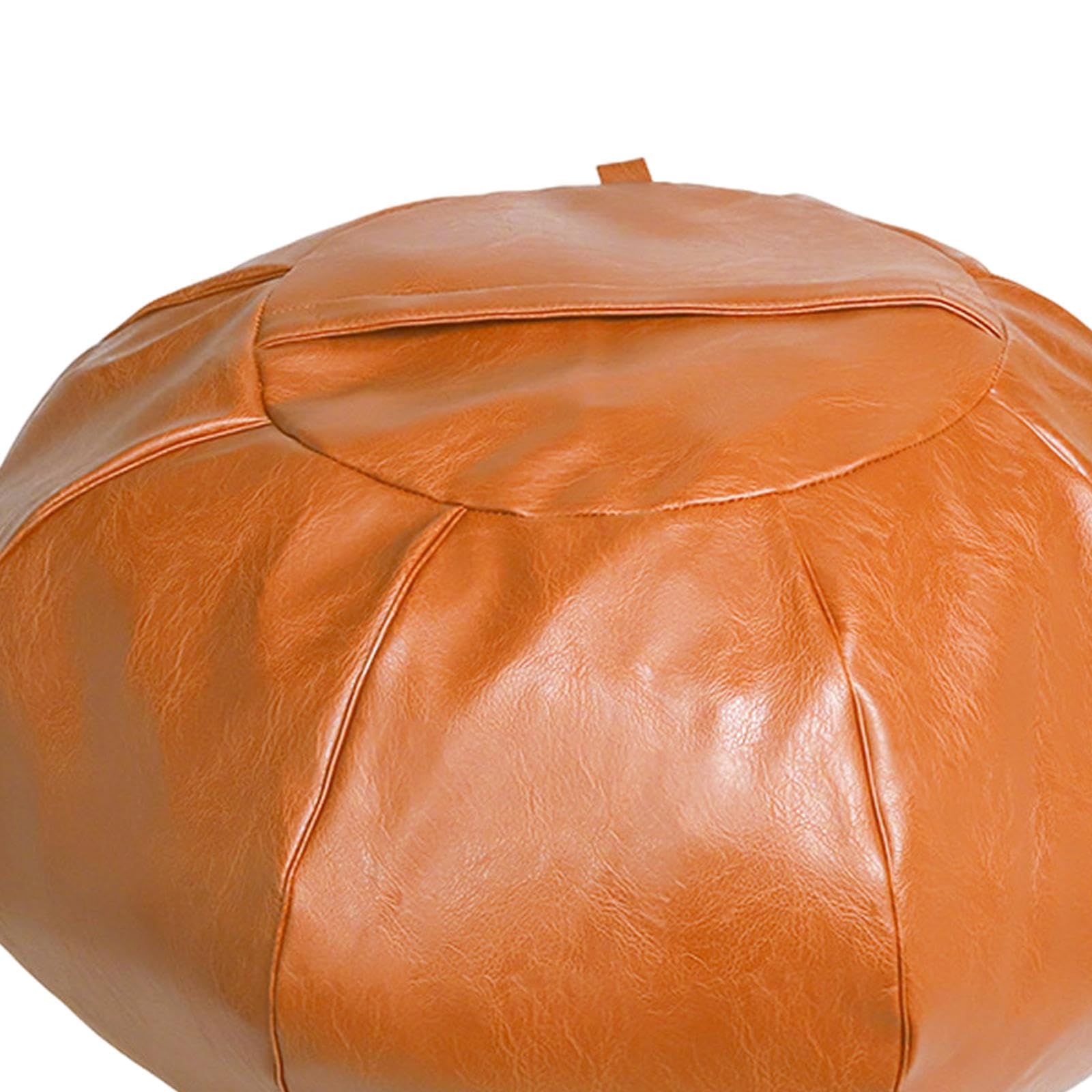 Meadawgs®& Unstuffed Pouf Cover 65x35cm Storage Ottoman for Living Room Bedroom Balcony Brown|Home & Garden | Furniture | Ottomans, Footstools & Poufs-image-36