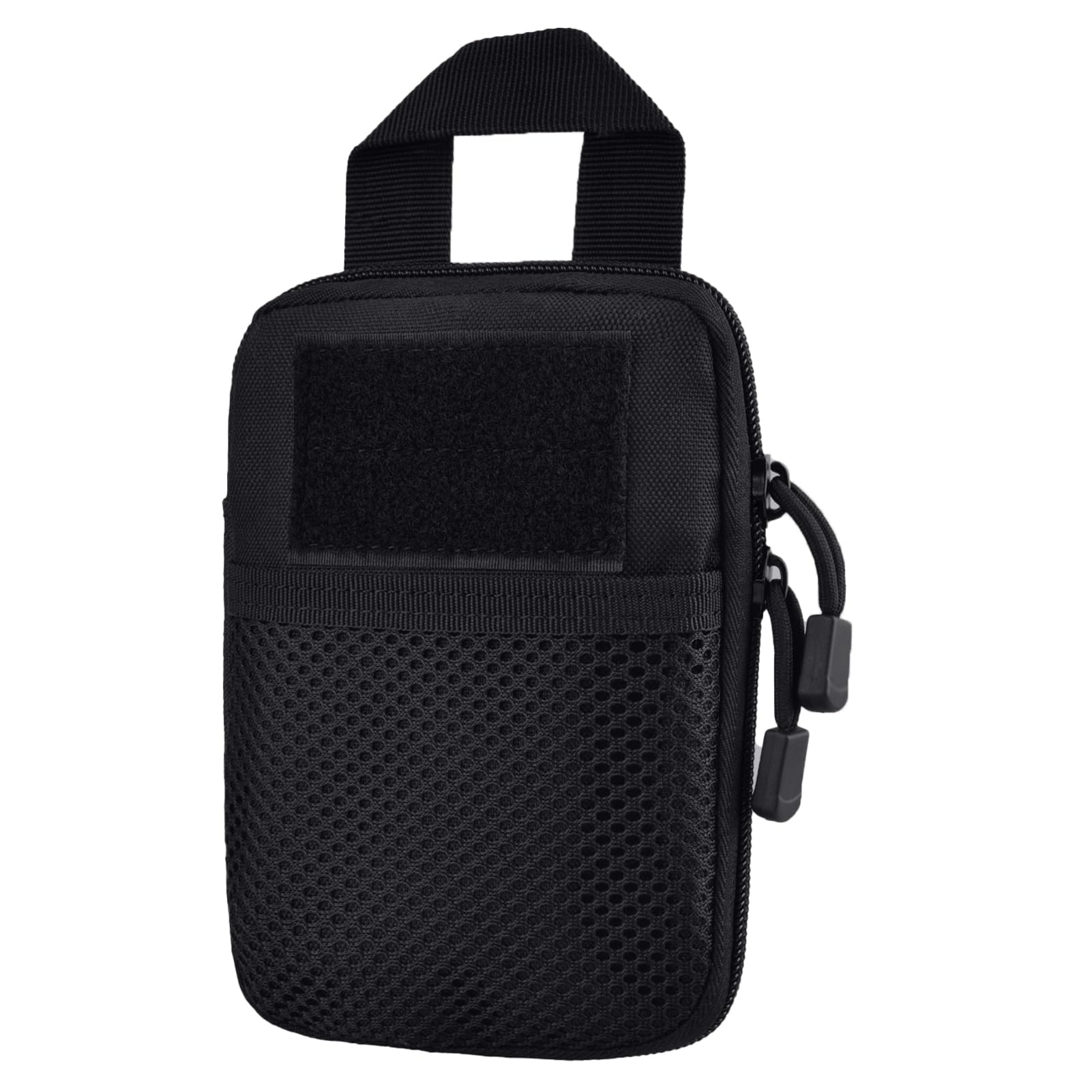 YAPJEB Tactical Flashlight Pouch Holster, Rotatable Flashlight Holder Belt Clip Torch Carry Case for Police Military Security Belt Accessories