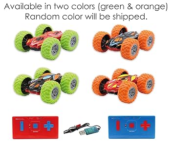 Amazon.com: Mini RC Stunt Car – Double Sided Rechargeable