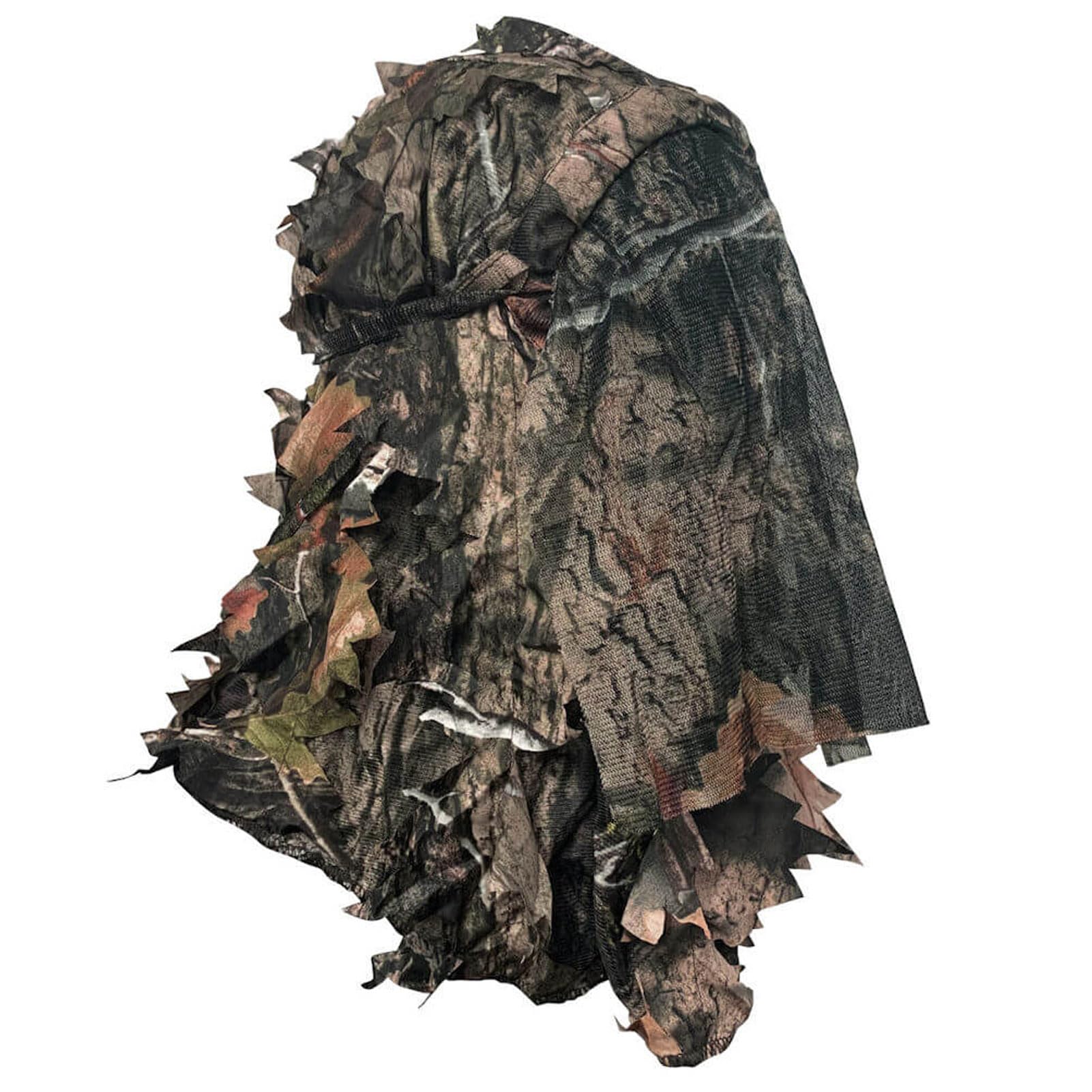 Titan 3D Camouflage Leafy Face Mask - One Size Fits All Hunting Gear, Full Face Mask with Mossy Oak Country DNA Pattern, Pair with Ghillie Camo Suit, Designed for Turkey Hunting, Stalking Game & More-image-24