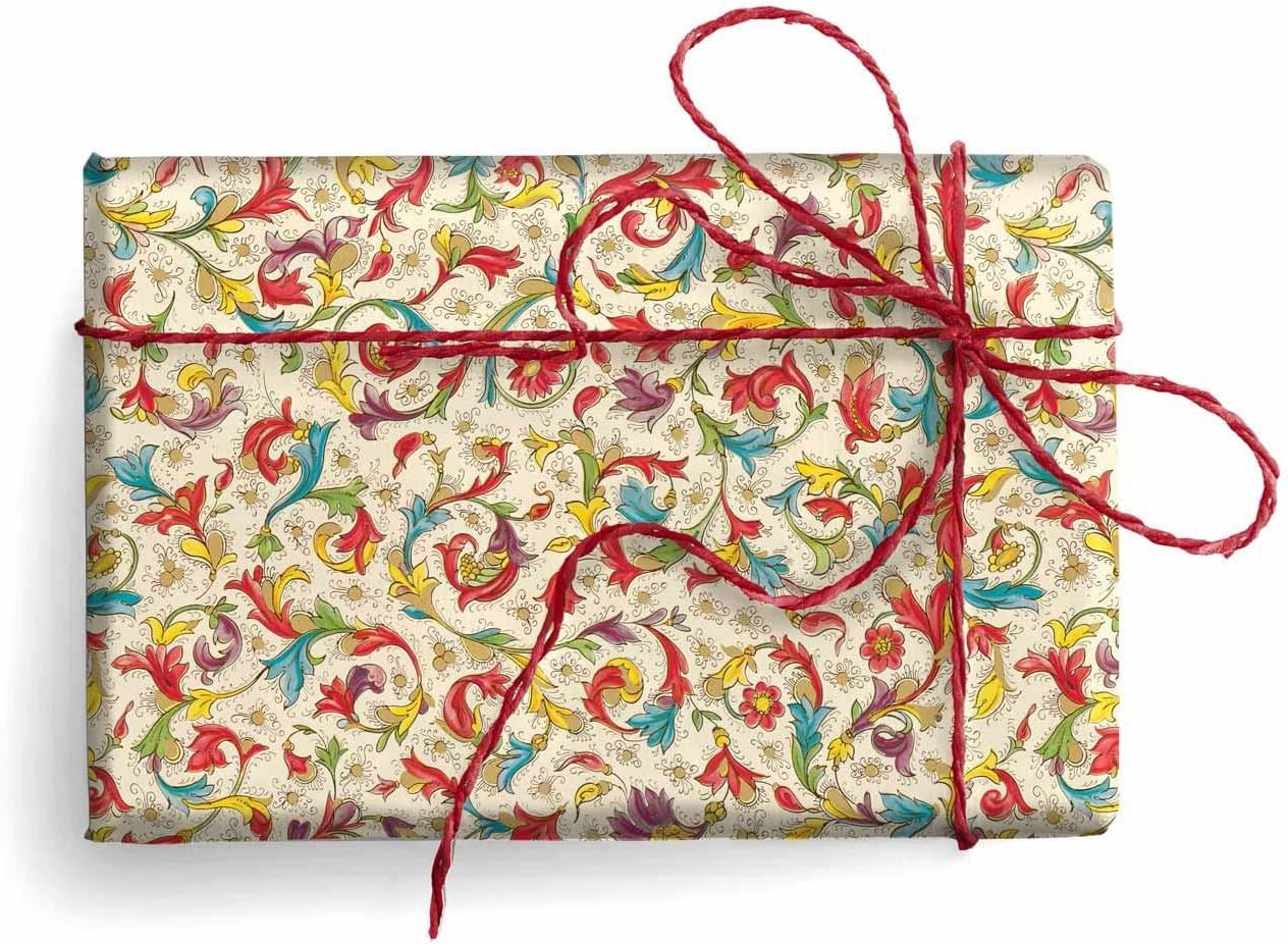 Florentia Italian Wrapping Paper, Folded
