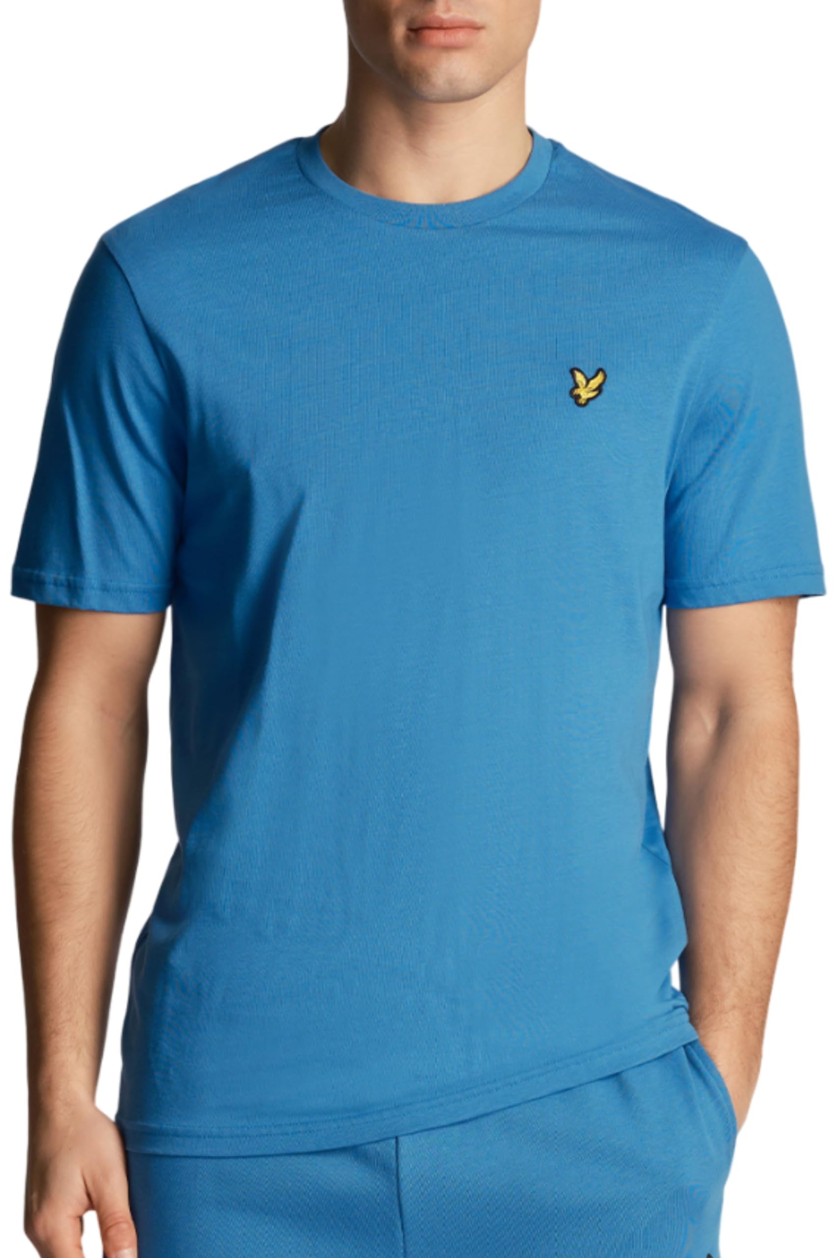 Lyle And Scott Men's Blue Lyle & Scott Plain T-Shirt.  36 S