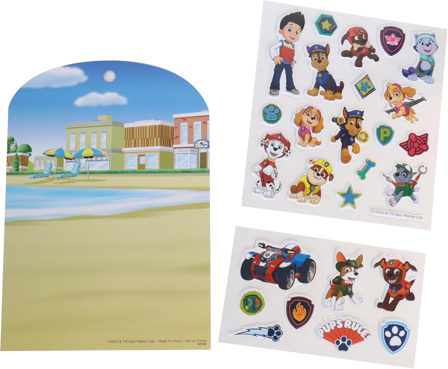Paw Patrol Sticker N Play Set - Fun and Creative Activity for Kids