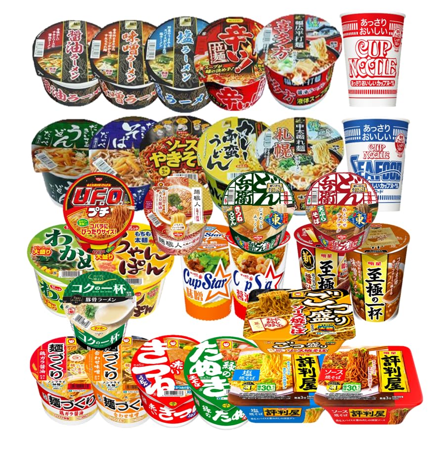 大特価品　カップ麺詰め合わせセット Amazon.co.jp: 人気 カップ麺 12種類 詰め合わせ セット 12個アソート
