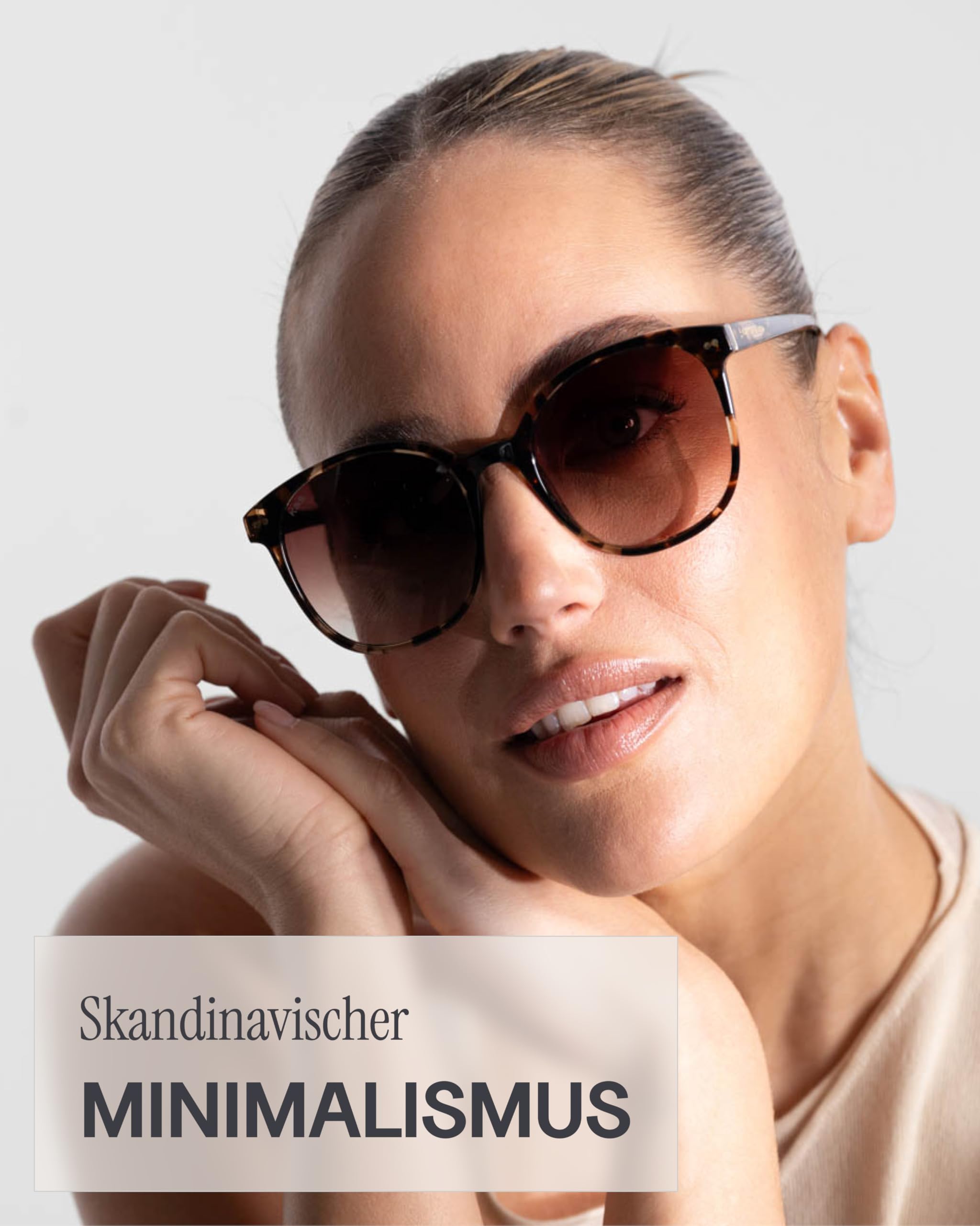 Kapten & Son Sonnenbrille Nairobi & Nairobi Small | Sonnenbrille Damen & Herren mit Sonnen- und UV-Schutz | Stylische, runde Gläserform | Unisex Sunglasses