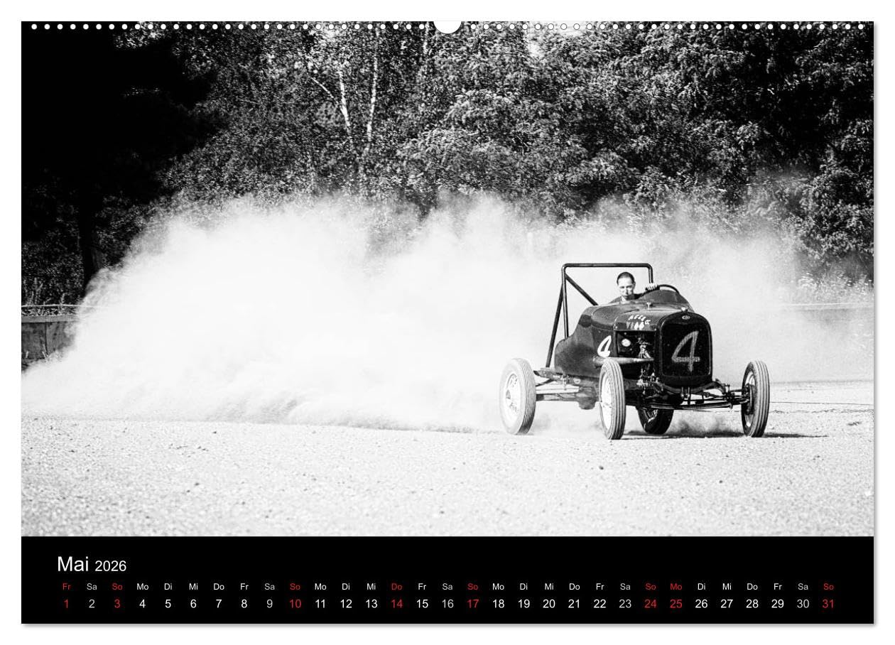 Hot Rods (hochwertiger Premium Wandkalender 2026 DIN A2 quer), Kunstdruck in Hochglanz: Ein Mann, ein Traum, ein Auto (CALVENDO Sport)