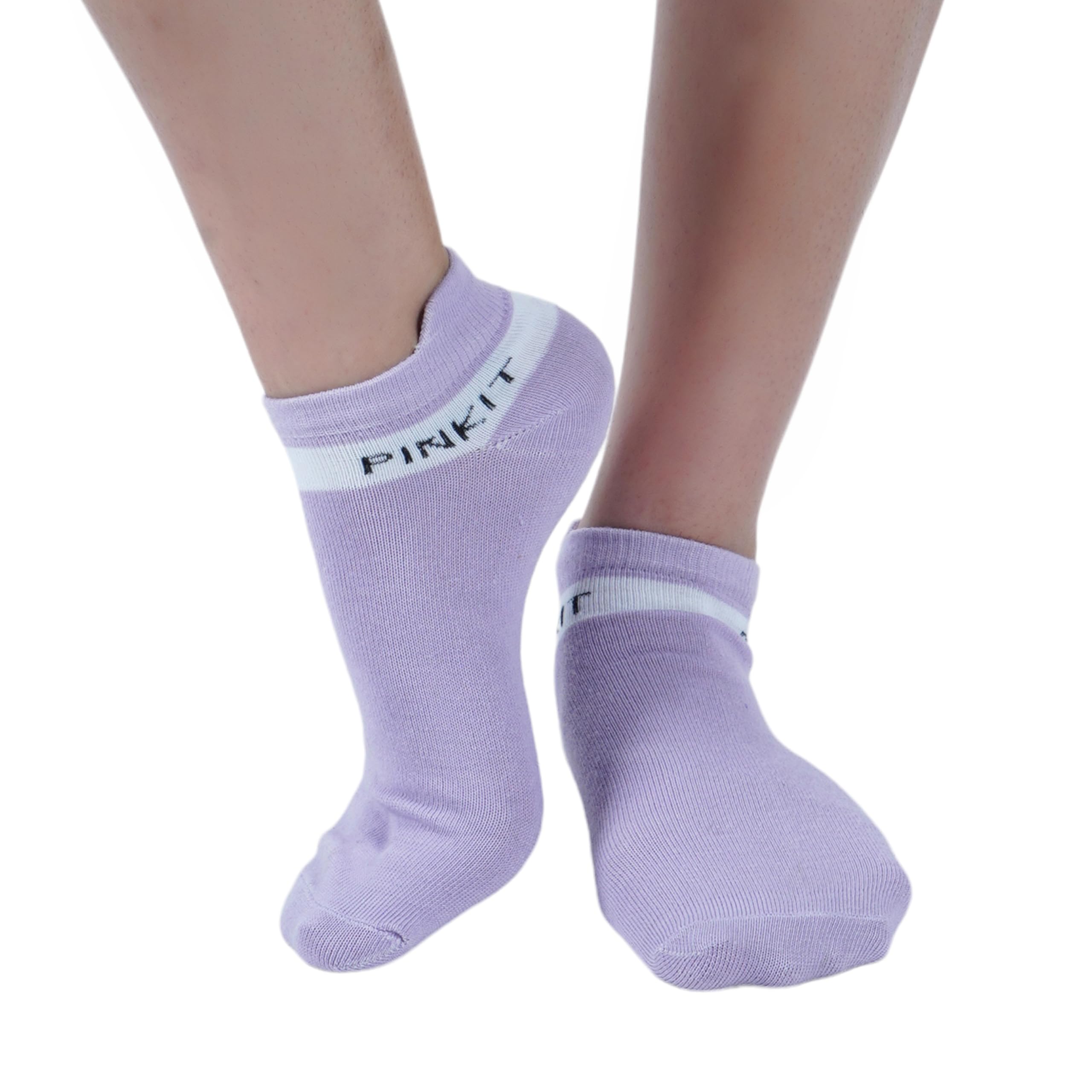 Women's Neon Ankle Length Socks for Women, Summer Socks for Ladies & Girls - Purple (Pack of 1 Pair)-image-39