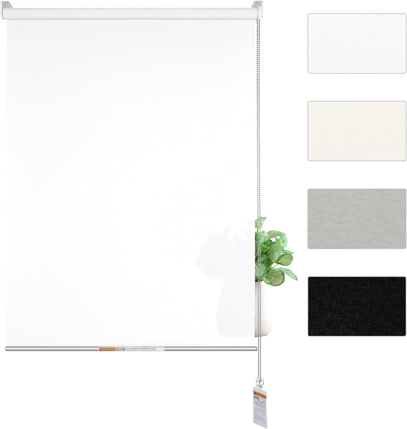 Light Filtering Shade Blinds for Windows 50 Blackout, Room