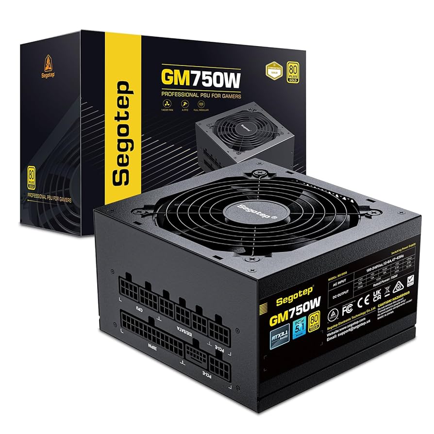 【美中古】Segotep 750W GOLD FULL MODULAR 美中古】Segotep 750W GOLD FULL MODULAR