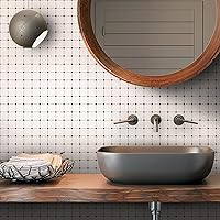 Vista 12 de 12 calcomanías mate para azulejos de pared, despegar y pegar, autoadhesivas, calcomanías de vinilo para azulejos de pared, adhesivo de PVC