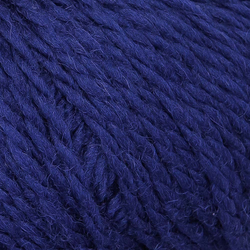 100% wełny Highland, zestaw 3 skeins (150 g) waga czesankowa - pozyskiwana bezpośrednio z Peru - niebiańsko miękka i idealna do robienia na drutach i szydełkowania (niebieska)