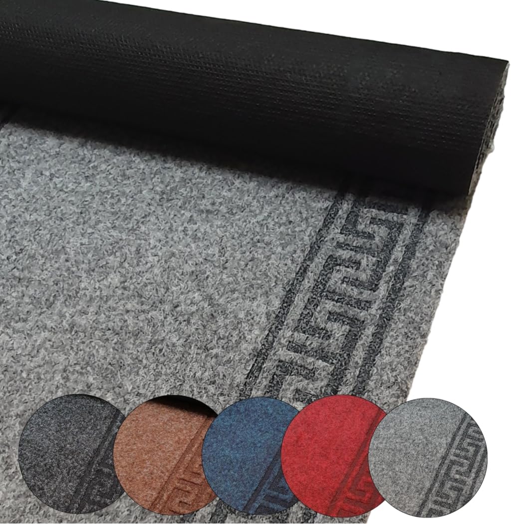 MadeInNature Tapis De Cuisine Antidérapant Devant Évier – Olympia Bleu 66×120 Cm, Absorbant Et Confortable