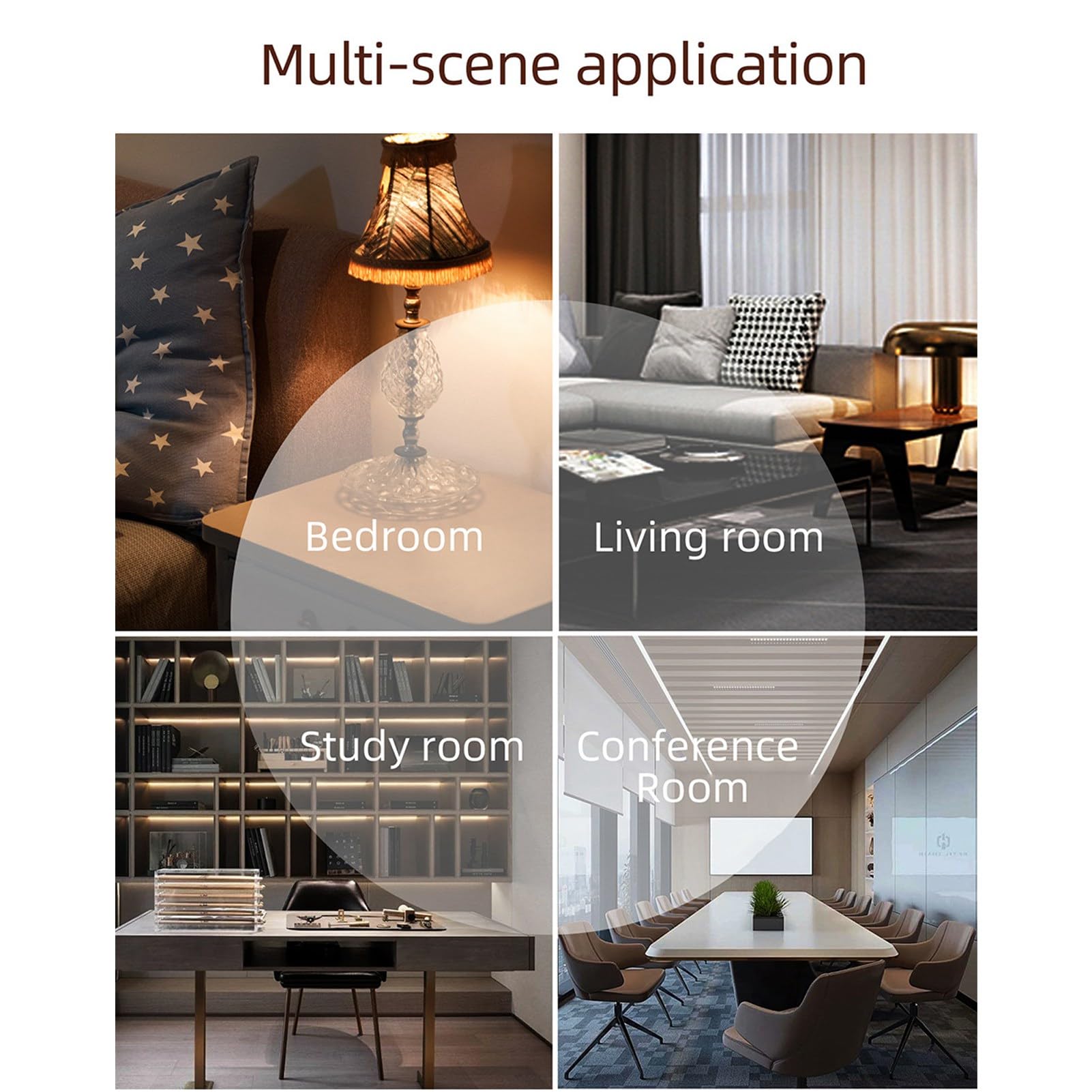 Diffusore di Fiamma 200Ml Venatura del Legno Chiaro, 7 Colori di Luce Ambientale, Tecnologia Ultrasuoni, Diffusore di Oli Essenziali Super Silenzioso per Camera da Letto Ufficio(EU)