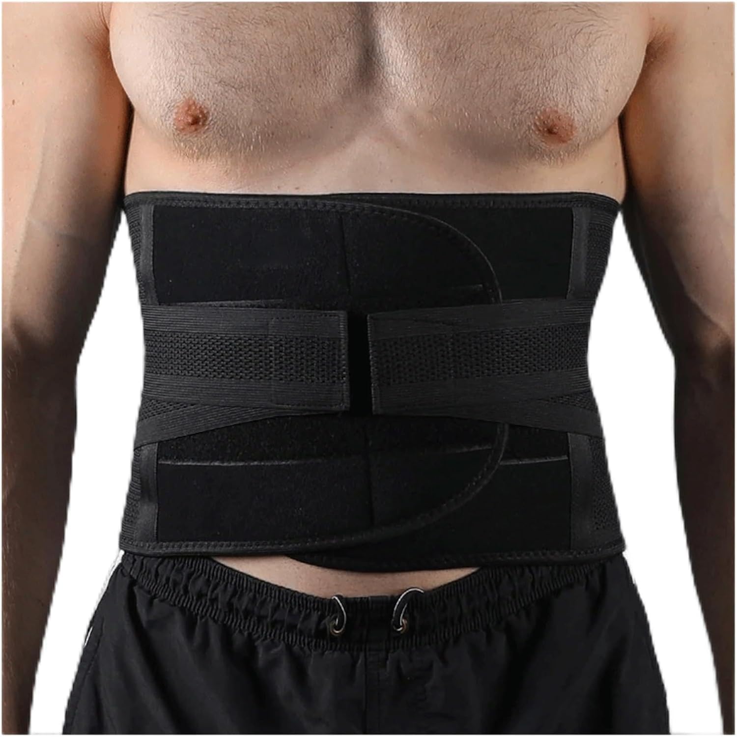 Men Women Waist Trainer Belt Trimmer Weight Loss Workout Fitness Back Support