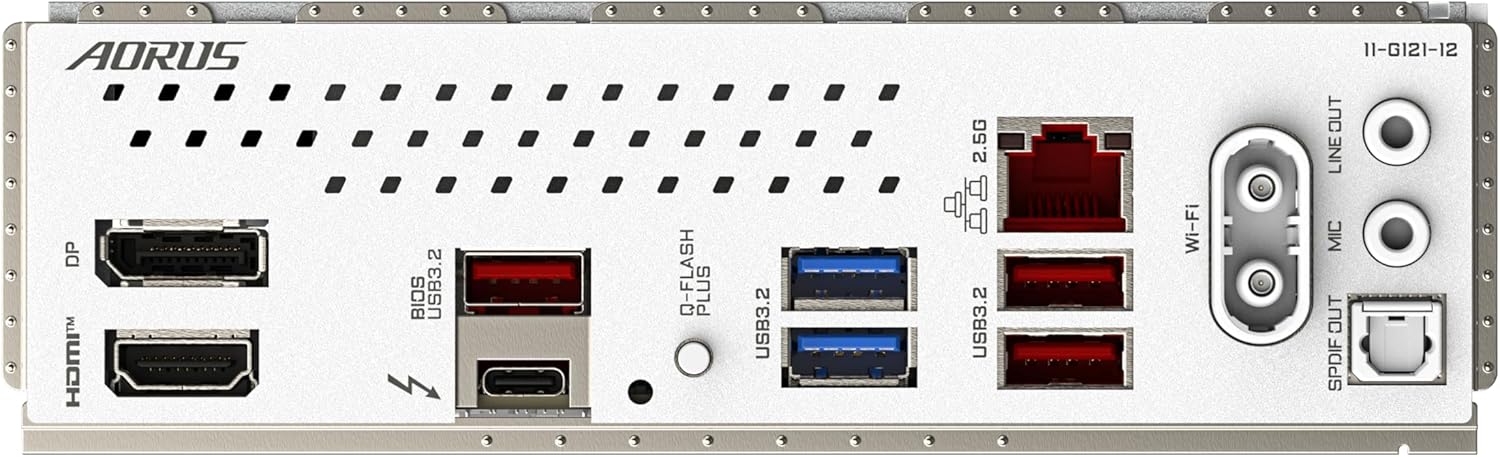 GIGABYTE B860I AORUS PRO ICE Motherboard - Intel Core Ultra Series CPUs, 8+1+2+1 Phases VRM, up to 9200MHz DDR5, 1xPCIe 5.0 + 1xPCIe 4.0 M.2, 2.5GbE LAN, WiFi 7, Thunderbolt 4