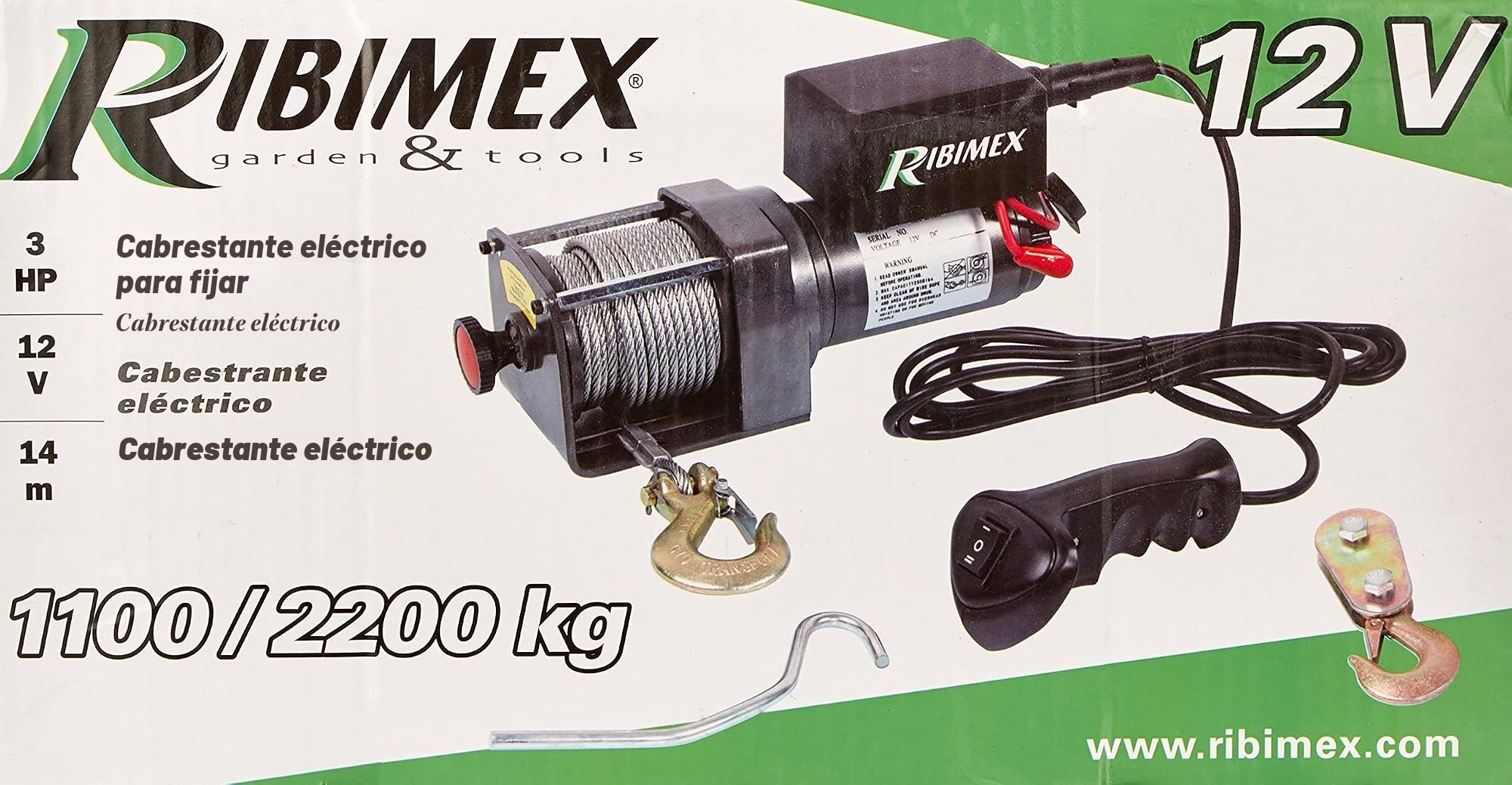 Ribitech 2355 - color Negro