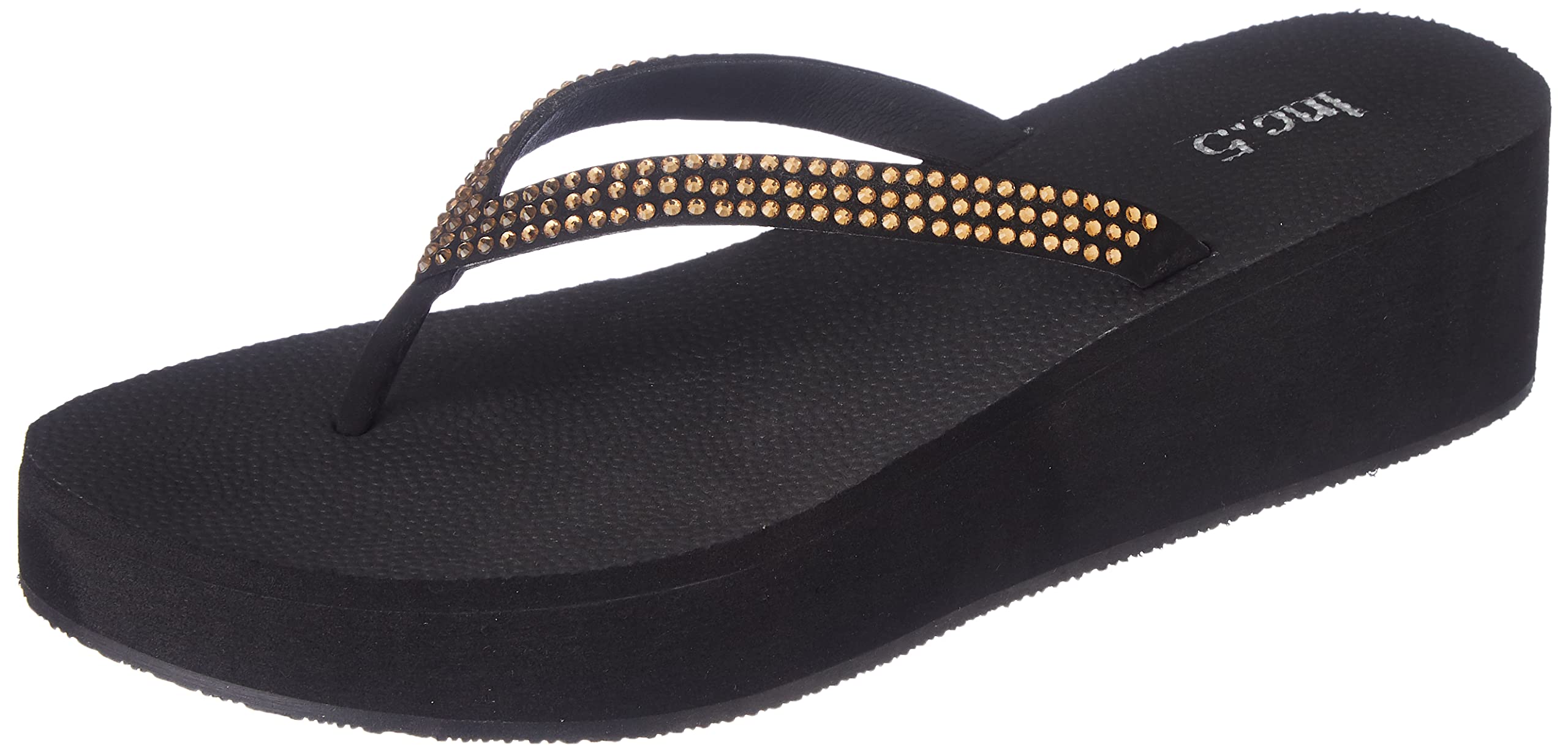 Inc.5 Platform Fashion Sandal For Women_990106_ANT GOLD_5_UK (B0BGKYHSNW) Amazon Price History, Amazon Price Tracker