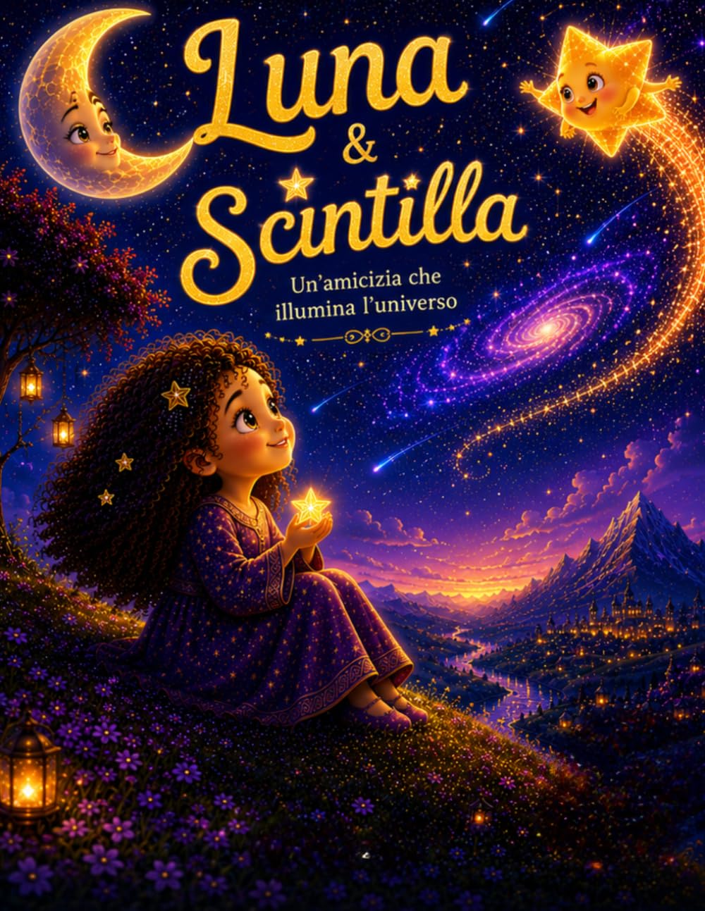 Luna e Scintilla: Una dolce fiaba illustrata sull'amicizia, la gentilezza e la magia delle stelle (Le Avventure Magiche di Luna)