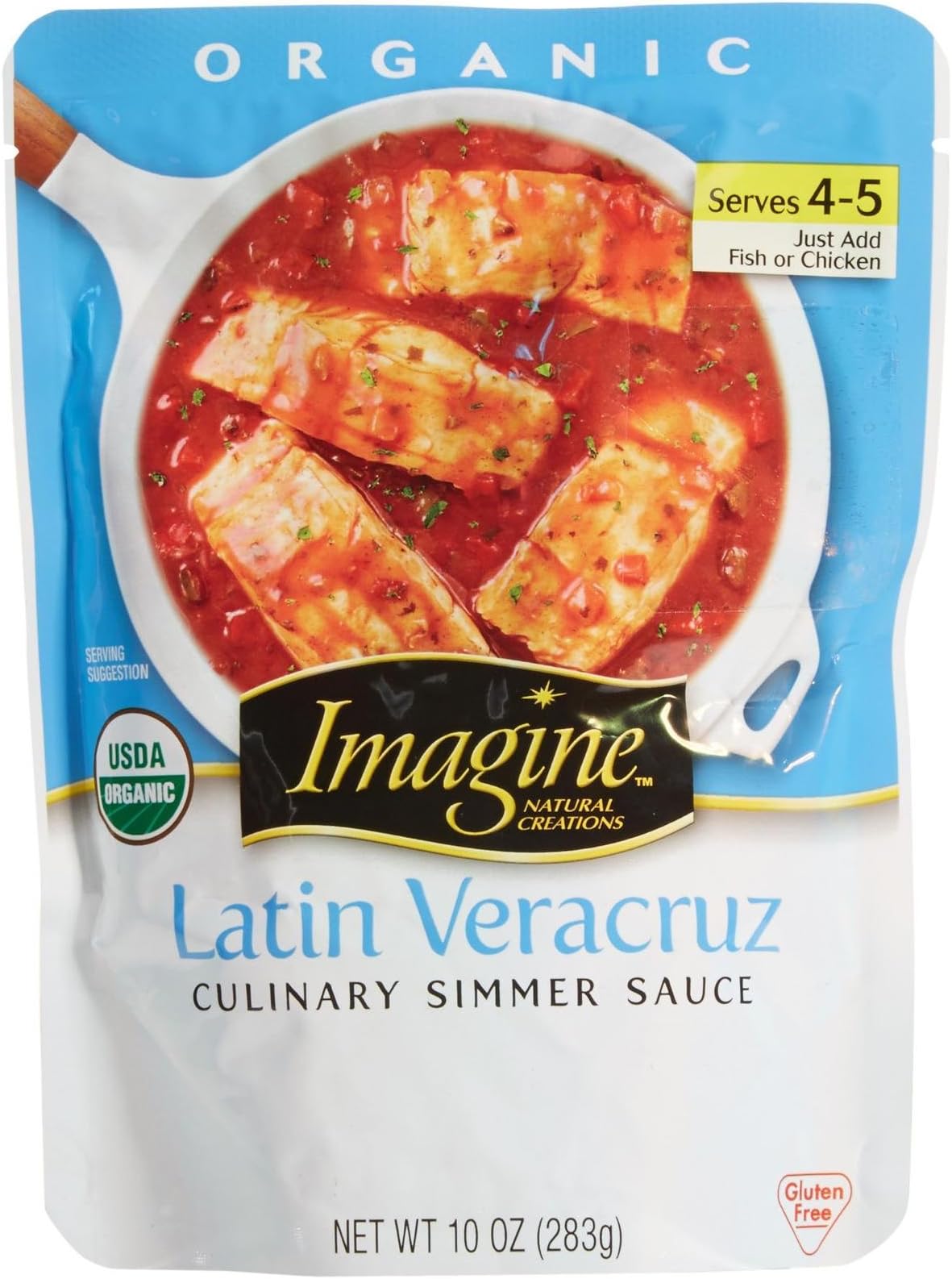 Imagine Organic Culinary Simmer Sauce-Latin Veracruz-10 Ounces