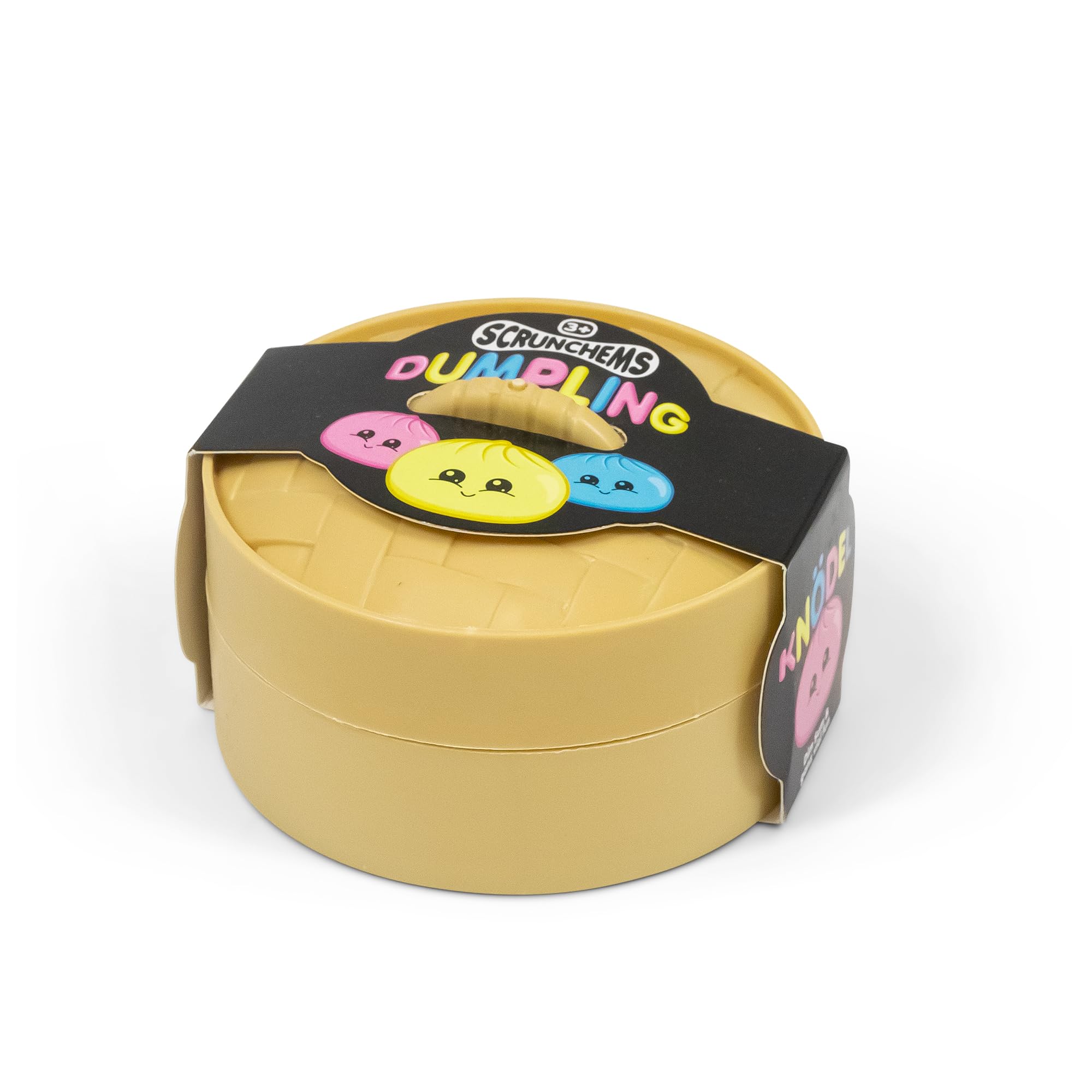Scrunchems Bola Antiestrés – Masa Hervida Suave Y Esponjosa, Incluye Maceta Estilo Bambú, Color Surtido Al Azar