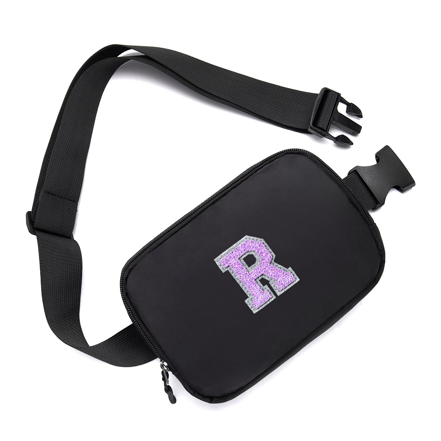 Belt bag Fanny pack crossbody bags for women Everywhere belt bag (): Belt bag Fanny pack crossbody bags for women Everywhere belt bag (BLACK-R)