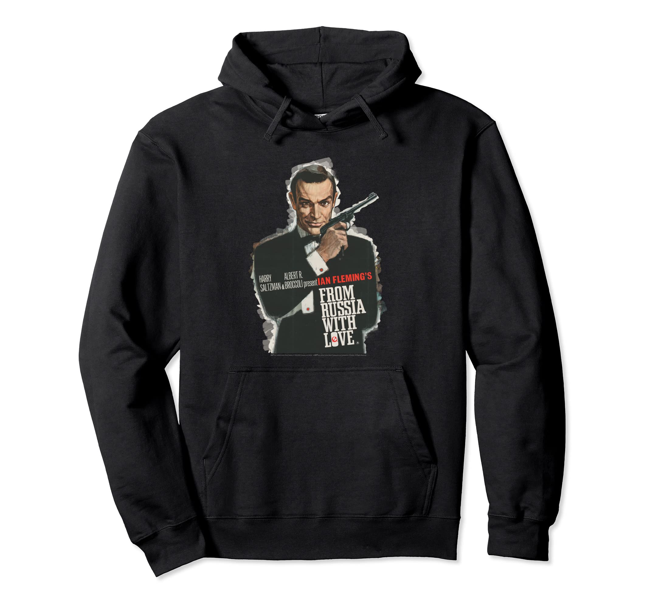 Official James Bond 007From Russia With Love Pullover HoodieOEKO-TEX STANDARD 100