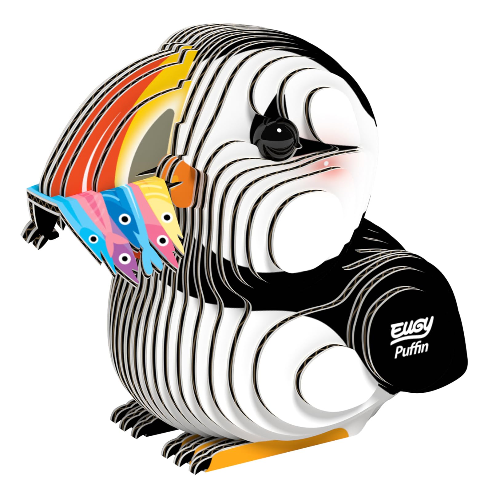 Eugy 101 Puffin. Eco-Friendly 3D Paper Puzzle, EH-101-image