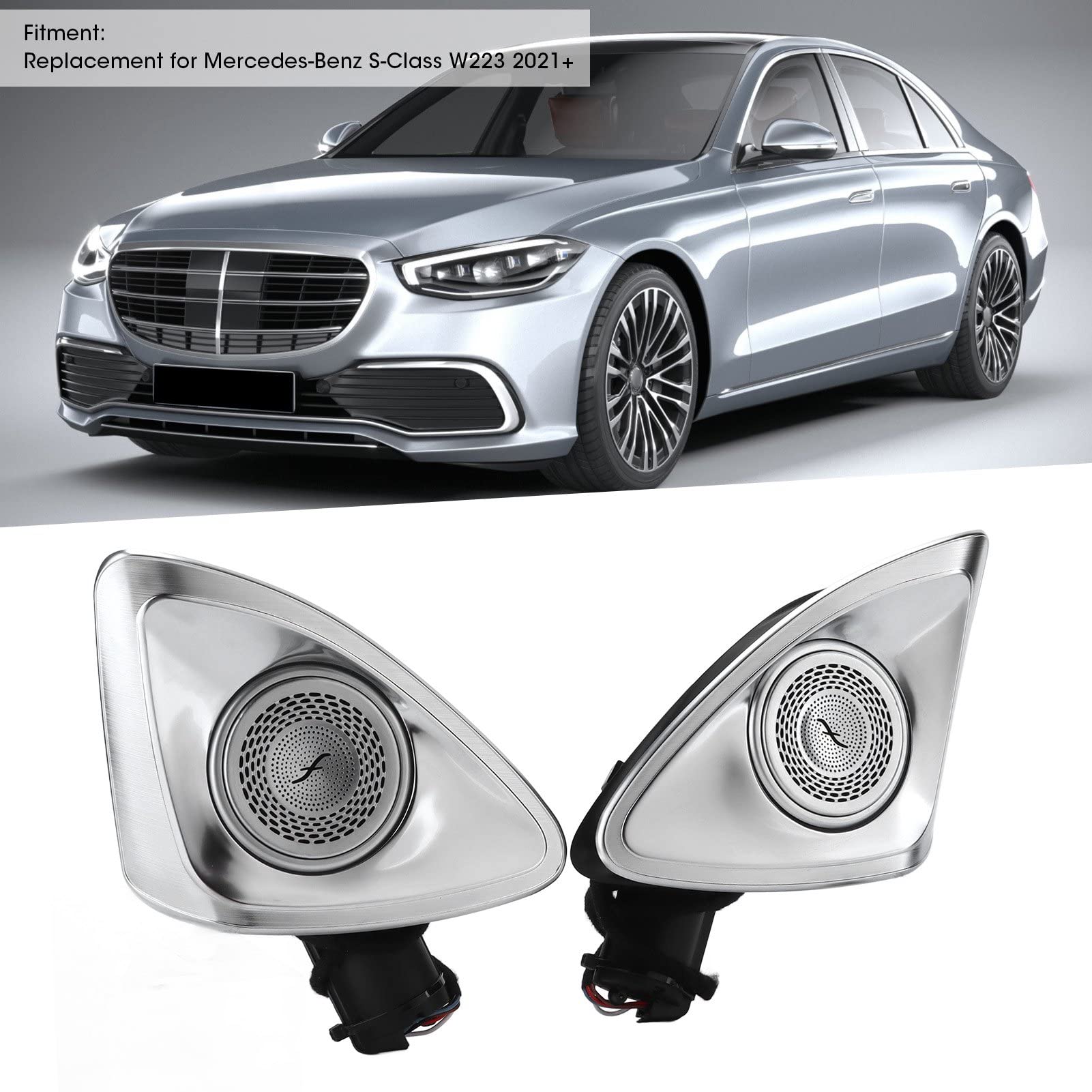 W223 ベンツ Sクラス ロングボディ フルアンビエントキット LED 64色 