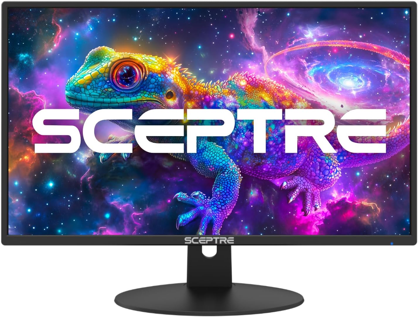 Sceptre 24 tommers 75Hz 1080p LED-skjerm med innebygde høyttalere HDMI VGA-porter, ny svart 2019 (E248W-1920)