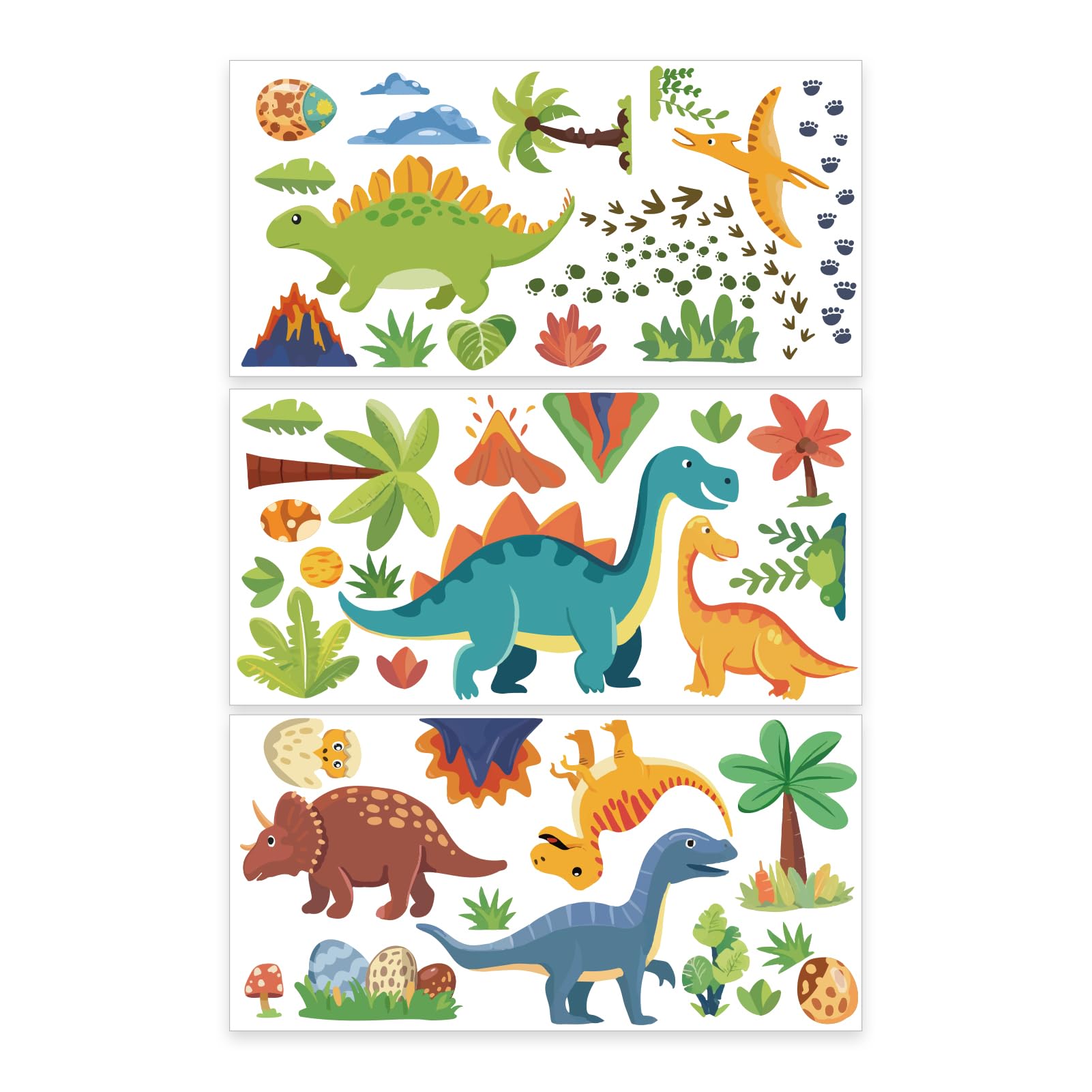 Calcomanías Para Frotar Reutilizables - 3 Hojas De PVC Con Motivos De Ramas Y Pájaros, 30 X 15 Cm