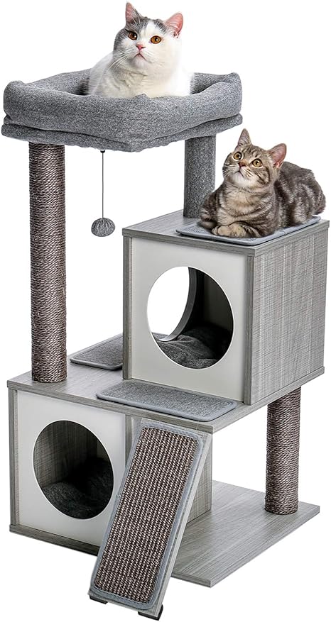 double cat tower