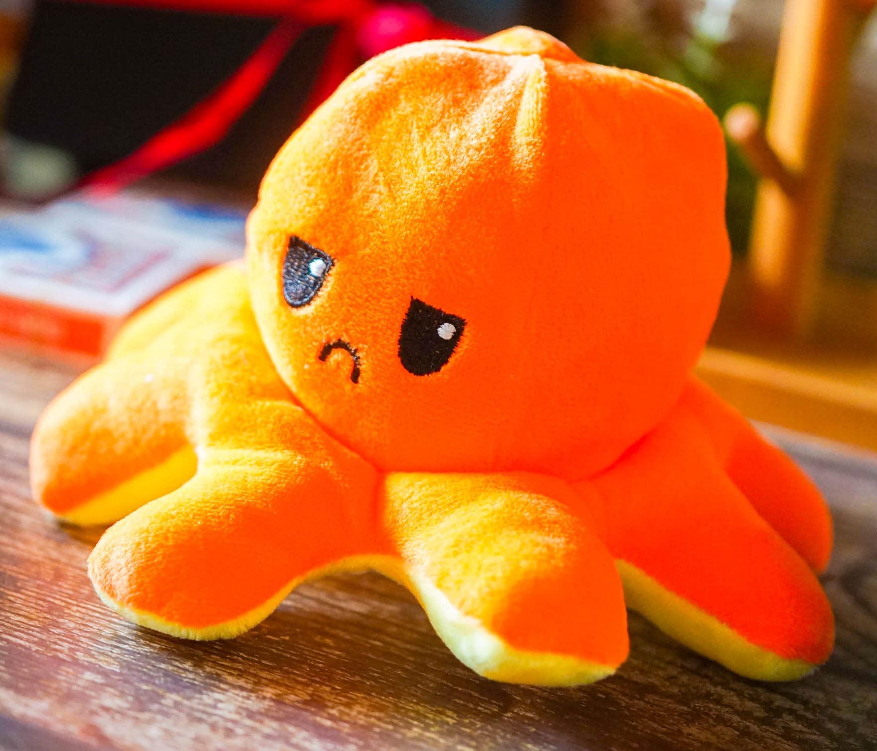 Amazon.co.jp: たこ ぬいぐるみ リバーシブル 裏返し オレンジ 黄橙4個