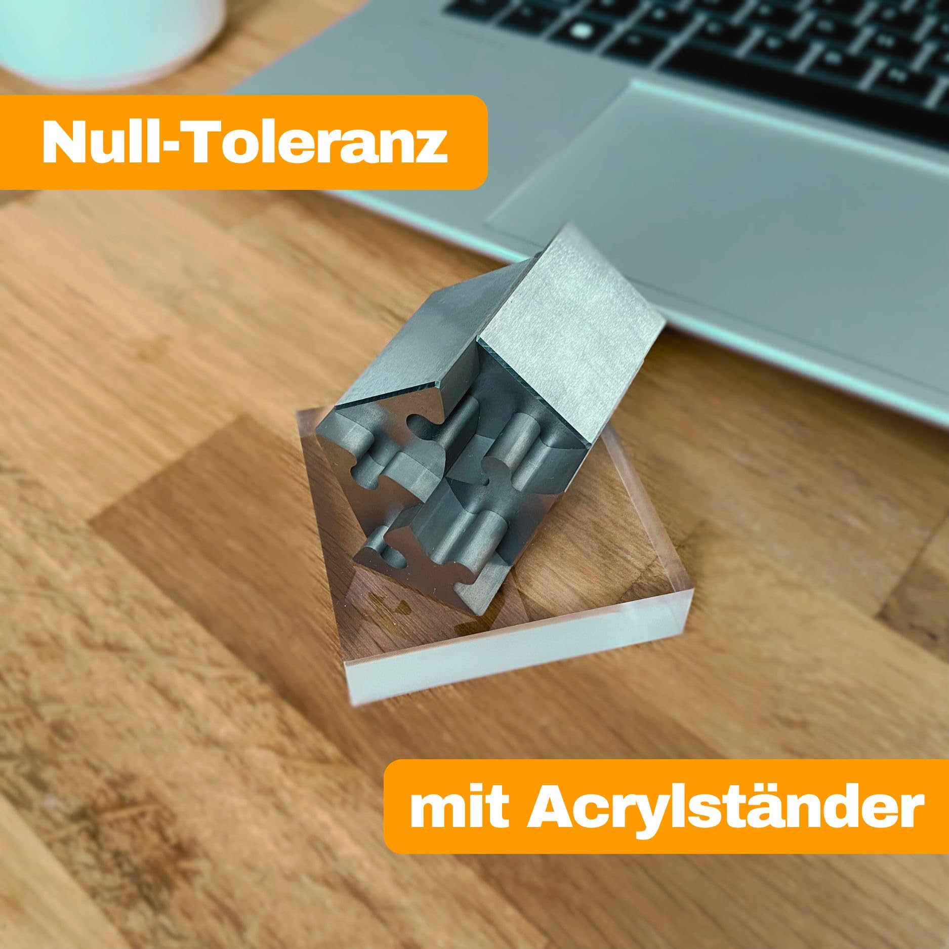 Pentagon Puzzle aus Edelstahl – 5-teiliges Null-Toleranz Präzisionsobjekt, EDM-gefertigt – Design Fidget Toy für Technikliebhaber – Hochwertige Büro Deko & Geschenk für Männer, 310 g