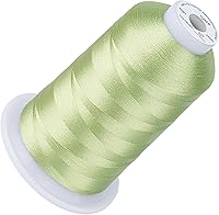 Vista 135 de Simthread 5500 yardas de hilo de bordar, 5000M de alto rendimiento 40 WT 100% hilo de poliéster – Más de 170 colores vívidos, clasificado de alta