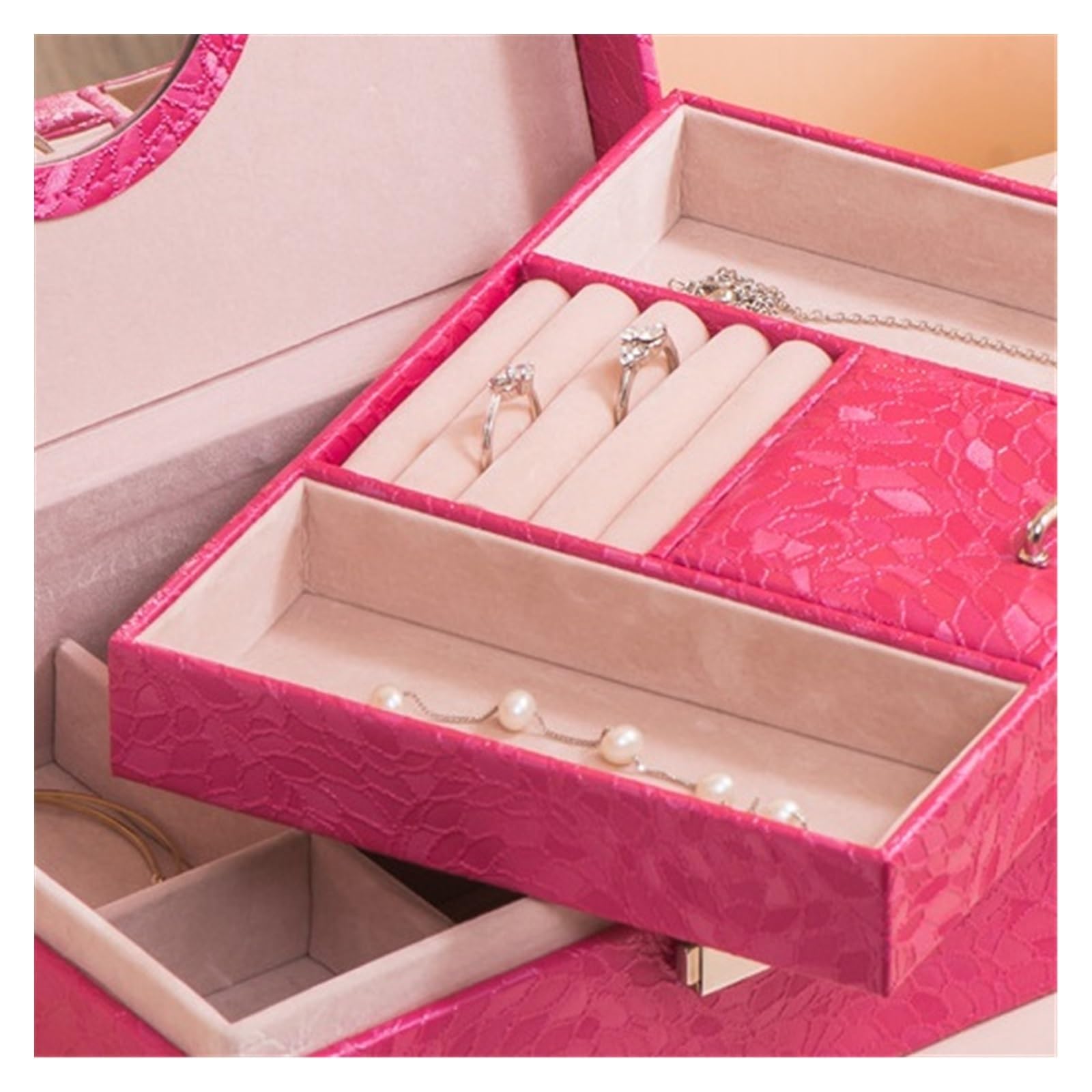 Jewelry Boxes Jewelry Box Necklace Bracelet Jewelry Box Gold Jewelry Storage Box Jewelry Organizer Jewelry Boxes